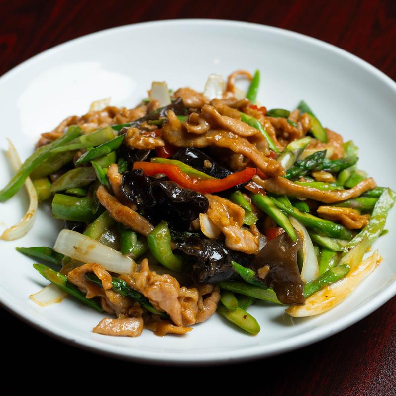 menu item 5 of 27, Asparagus with Pork Tenderloin