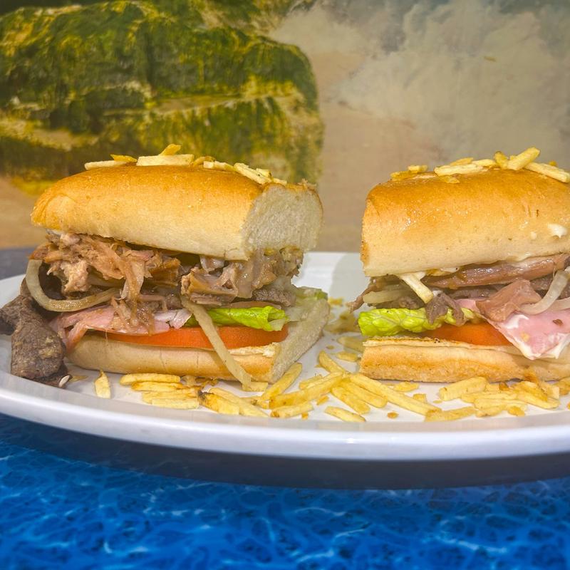 19-La Tripleta/ Triple Meat Sandwich photo
