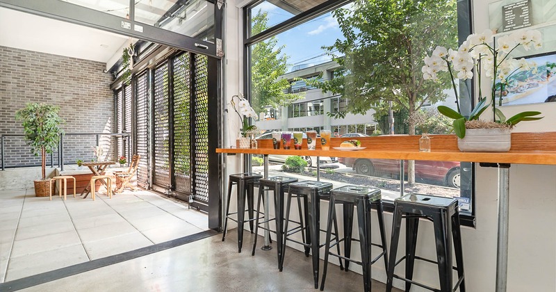 Counter height table and stools