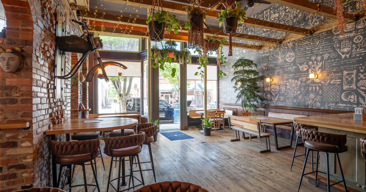 Interior, seating area