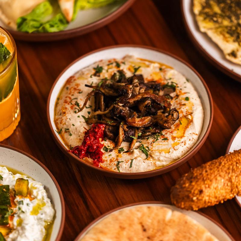 Wild Mushroom Hummus photo