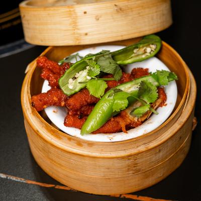 Chicken feet.