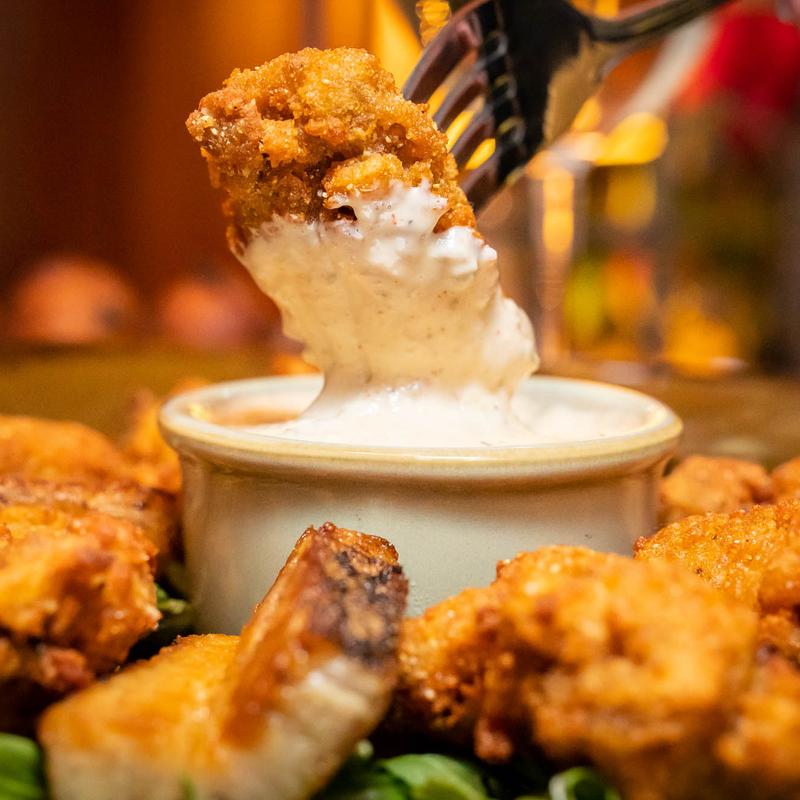 Cornmeal Dusted Oysters photo