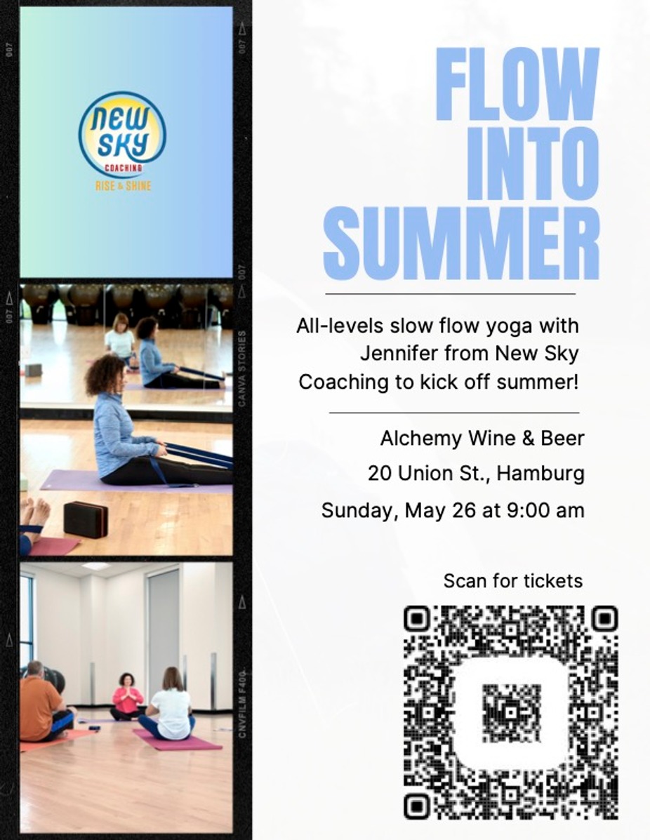Flow Into Summer Yoga Class event photo