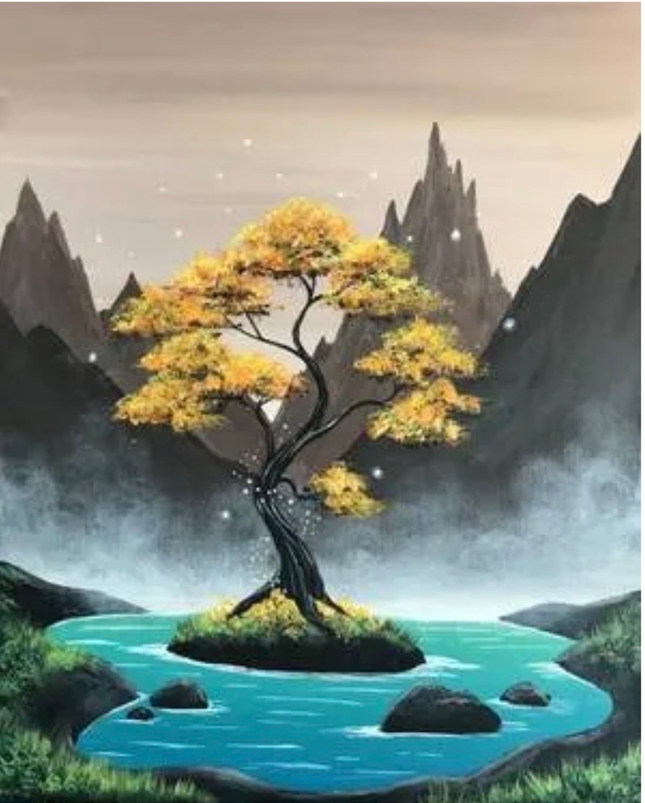 Sip & Paint event photo