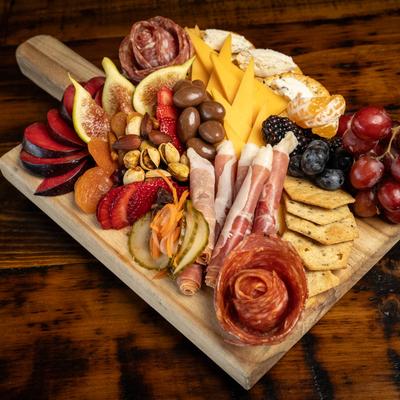 Charcuterie board.