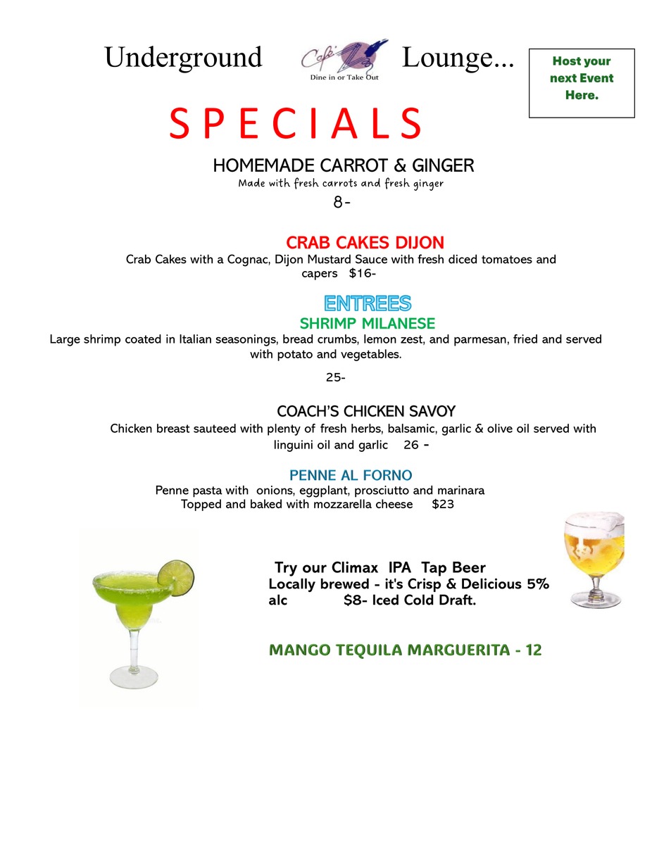 Event calendar flyer 1