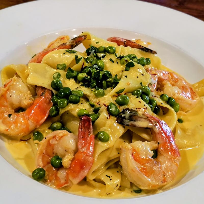 Scampi al Zafferano photo