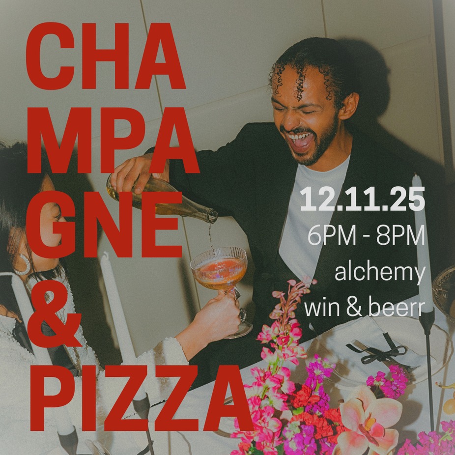 Champagne and Pizza Class event photo