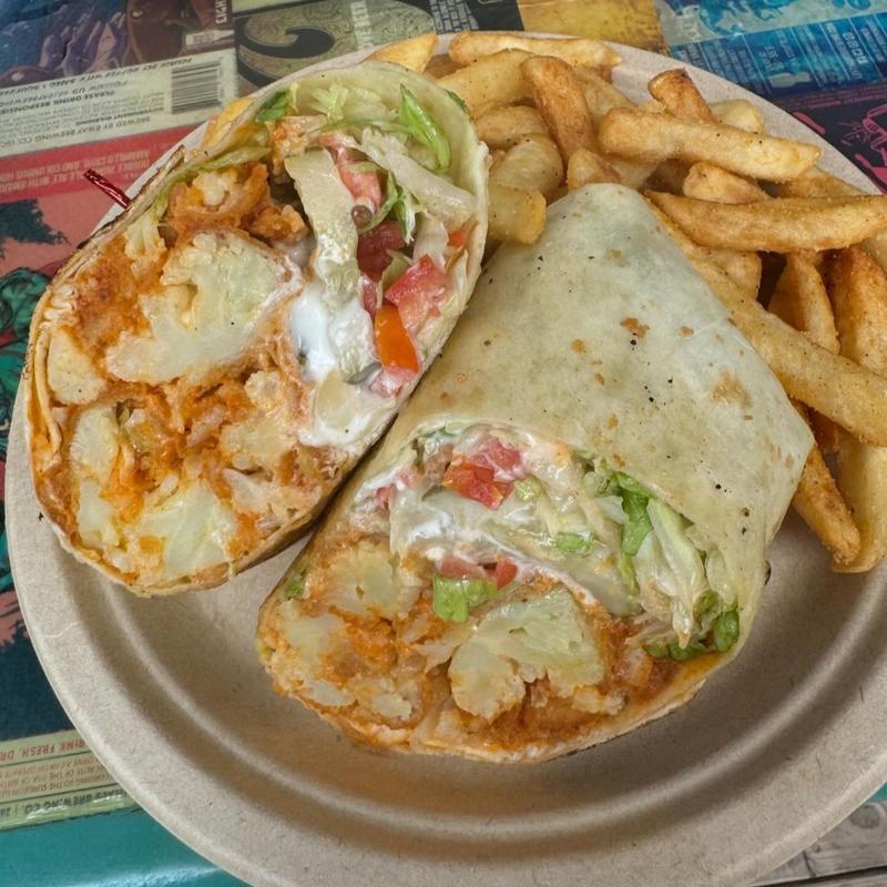 Buff and Blue Cauliflower Wrap photo