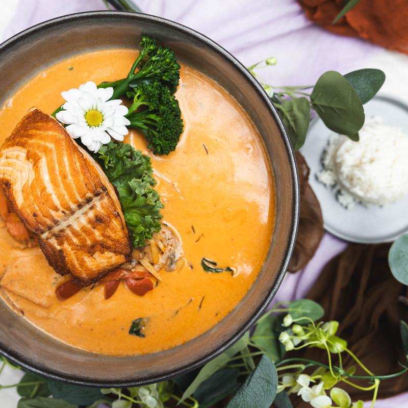 Grilled Salmon Curry (S) photo