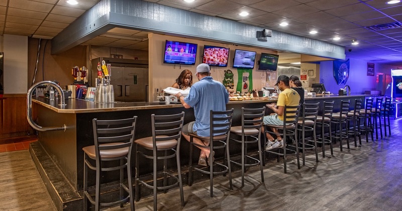 Interior, bar area