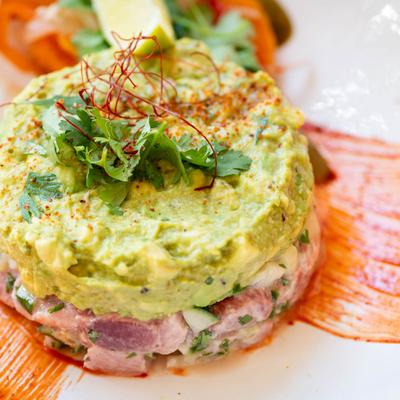 Bluefin Tartare, with guacamole