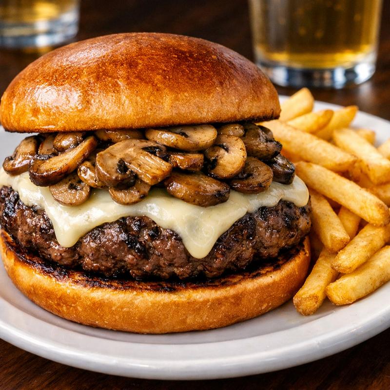 Mushroom & Swiss photo