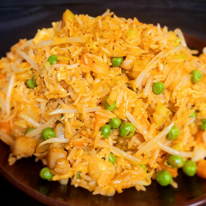 Kimchi Fried Rice with Bacon (GF, S) photo