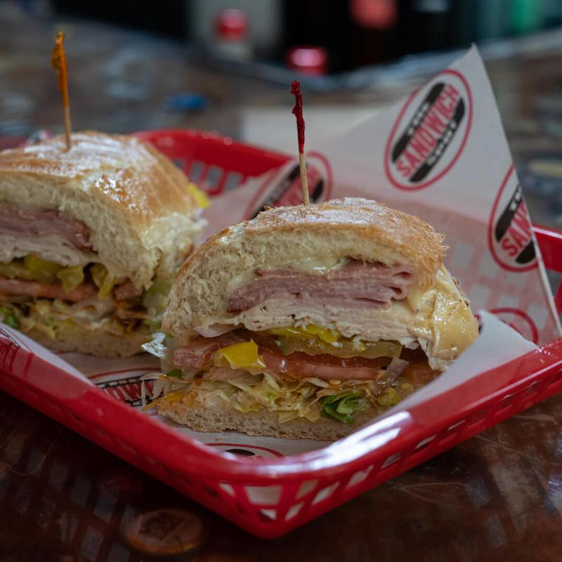 menu item 25 of 44, #27 The Holy Pope Sandwich