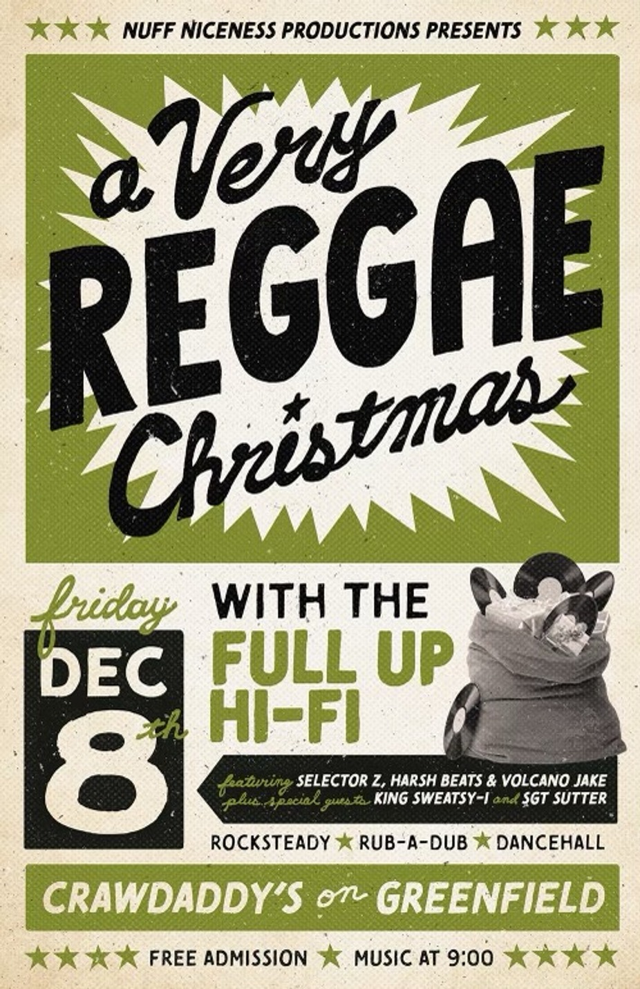 Join us for a Very Reggae Christmas vinyl night! event photo