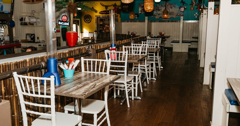 Interior, main seating space