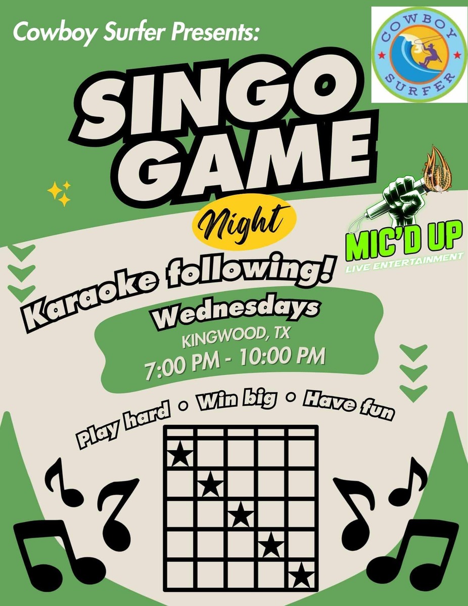 Singo Bingo event photo