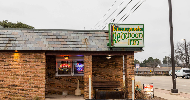 Exterior, a view from the street