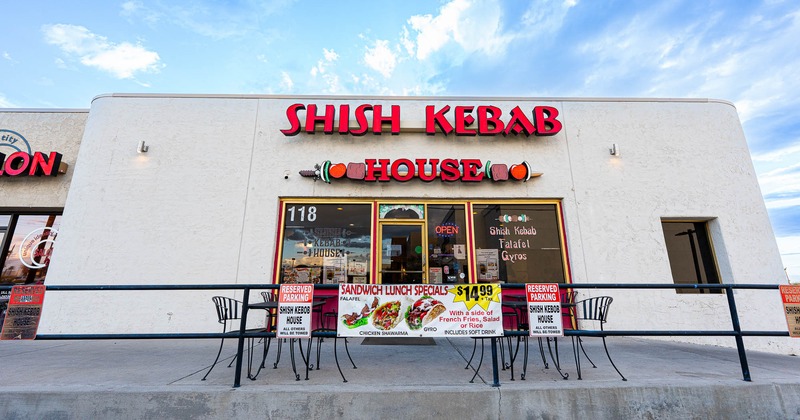 Exterior, seating place on patio