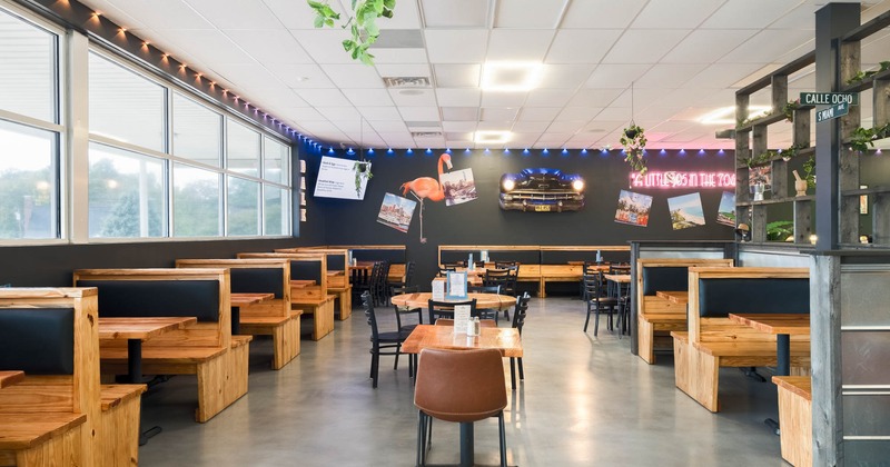 Interior, dining area