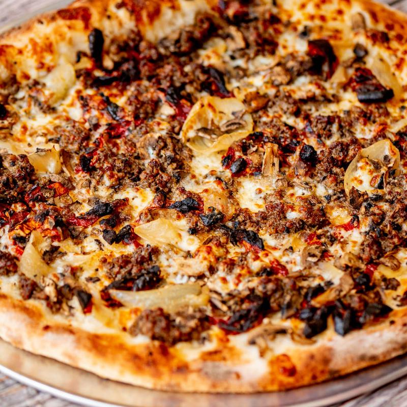 menu item 14 of 22, New Vermont Sausage | Small $18.00 | Large $25.00