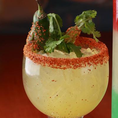 Cocktail with decorations