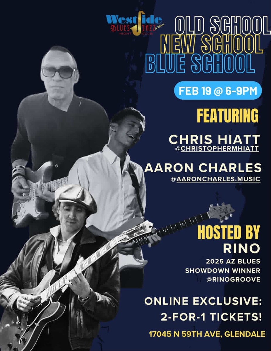 Old School, New School, Blue School (Blues Variety Show) event photo