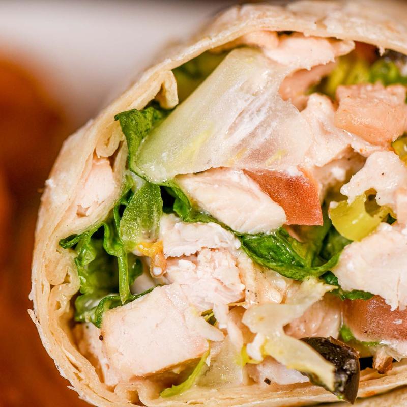 Greek Salad Wrap photo