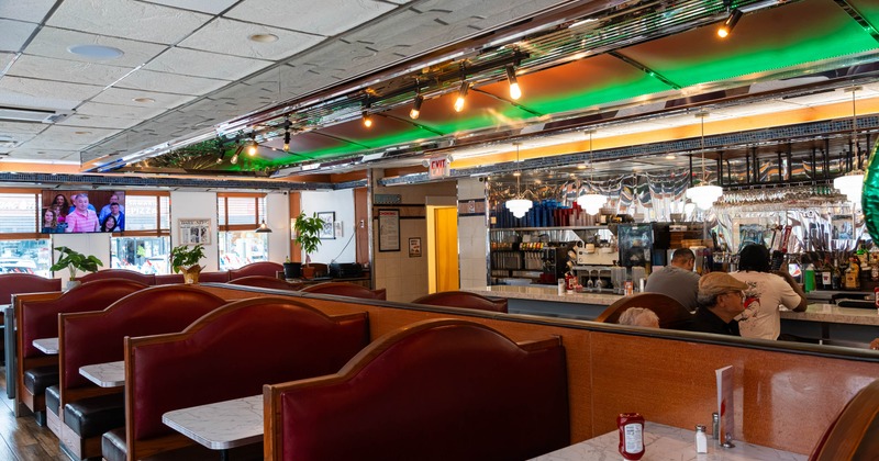 Interior seating space