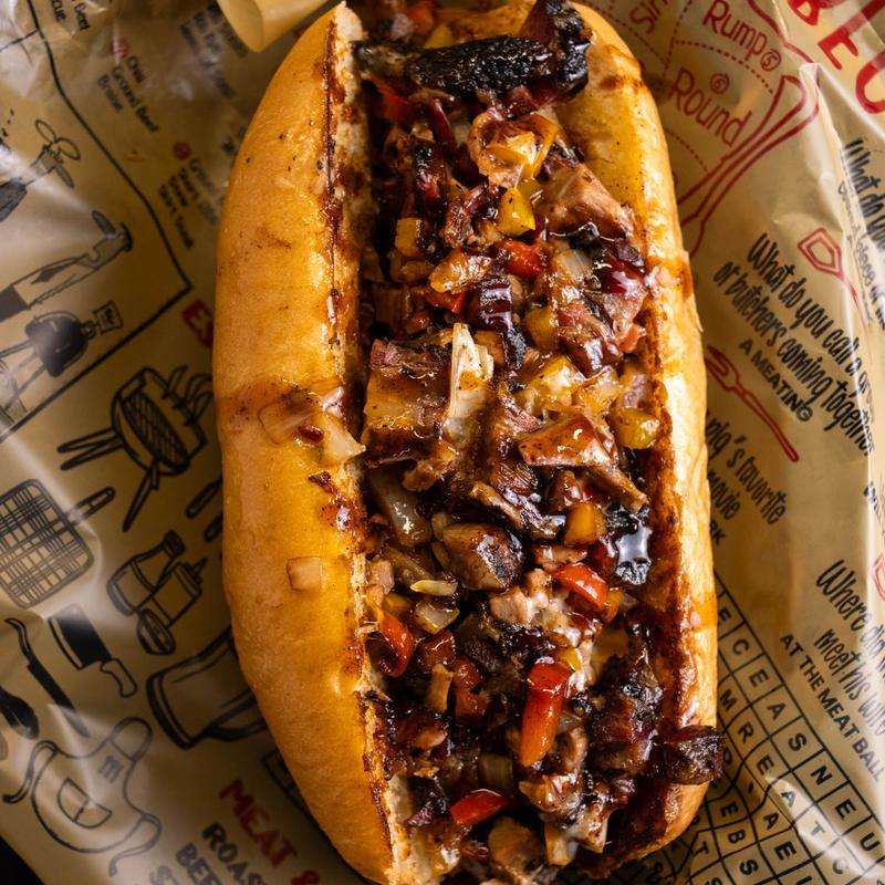 menu item 7 of 13, Briskey Cheesesteak