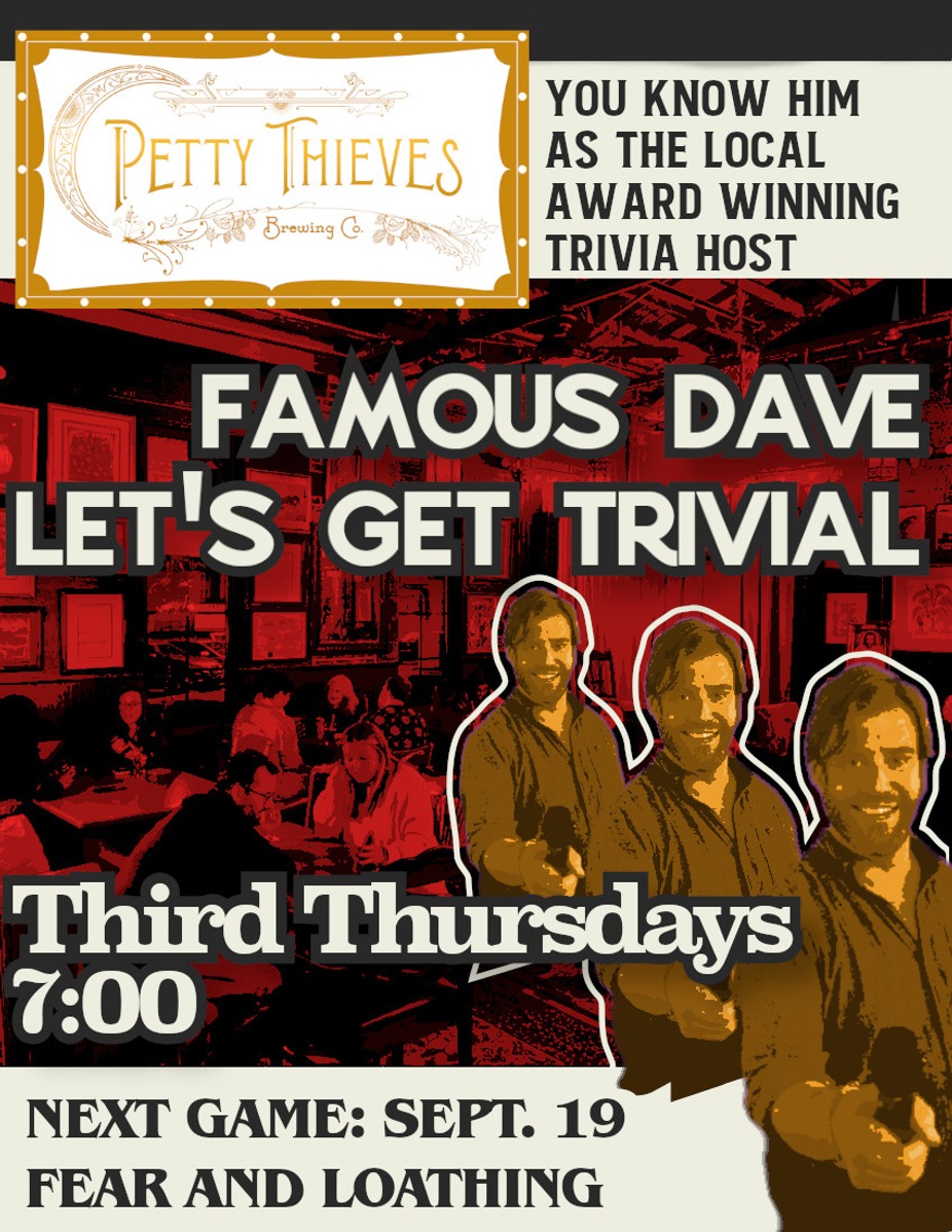 Famous Dave's Trivia - Halloween Edition event photo