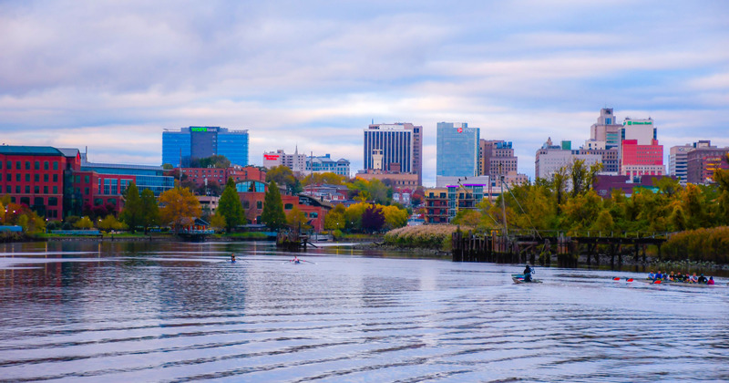 River outside the Restaurant
