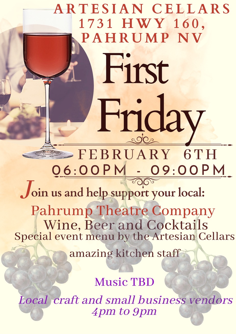 First Friday with the Pahrump Theater Company event photo