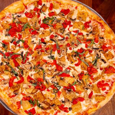 Vegetable Surprise Pizza.