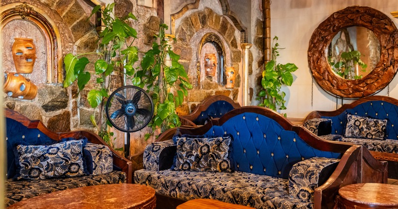Interior, lounge area
