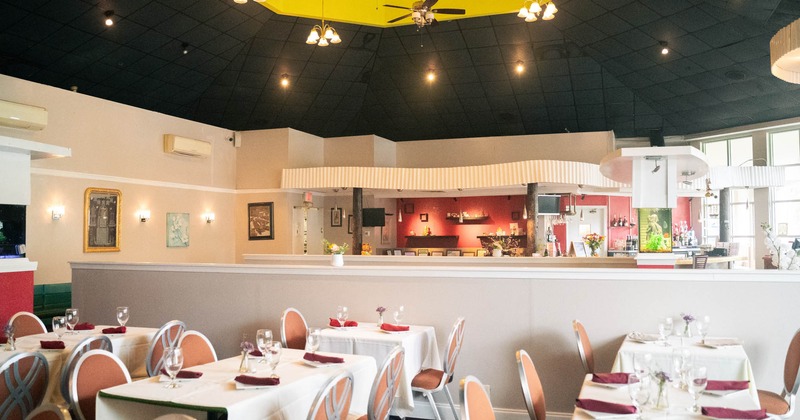 Restaurant dining area