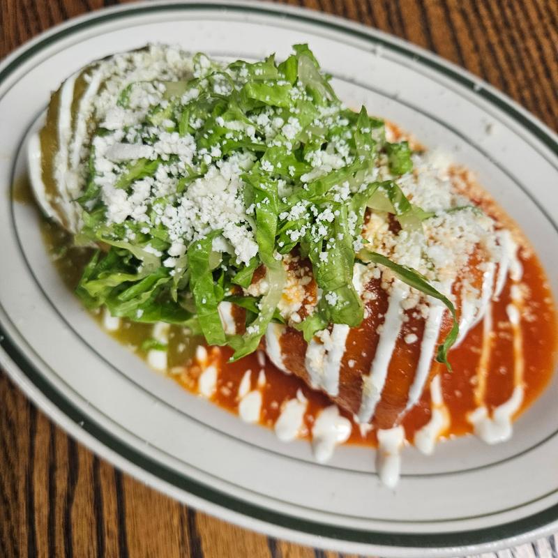 Chorizo Chimichanga Divorciado photo