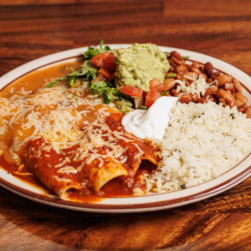 Cheese and Spinach Enchiladas photo
