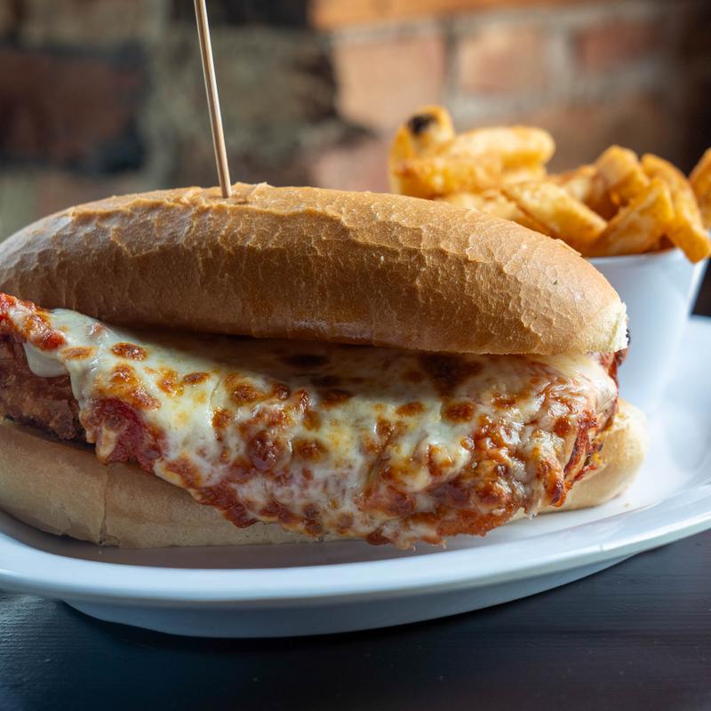 menu item 9 of 10, Chicken Parmesan Sandwich