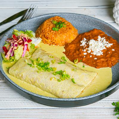 Enchiladas Poblanas.