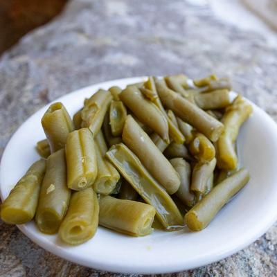 Side green beans.
