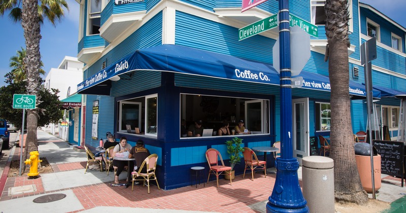 Exterior, dining area