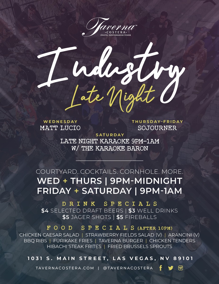 Industry Late Night event photo