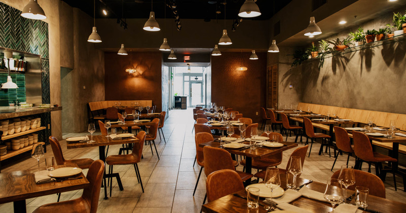 Interior, main seating area