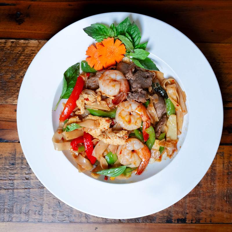 menu item 6 of 7, Drunken Noodles