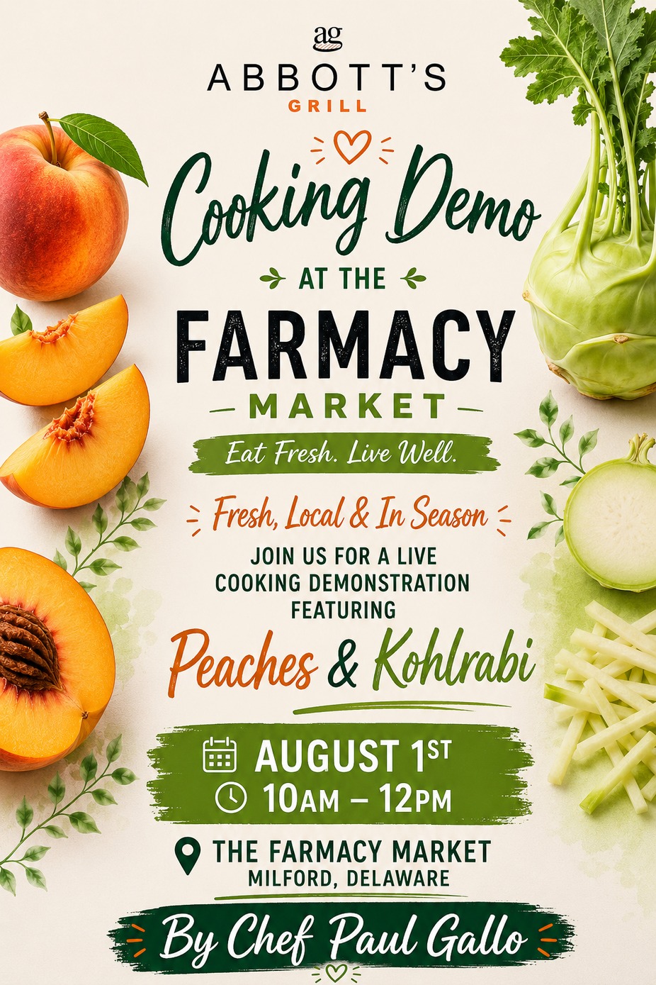 Cooking Demo w/ Chef Paul Gallo event photo