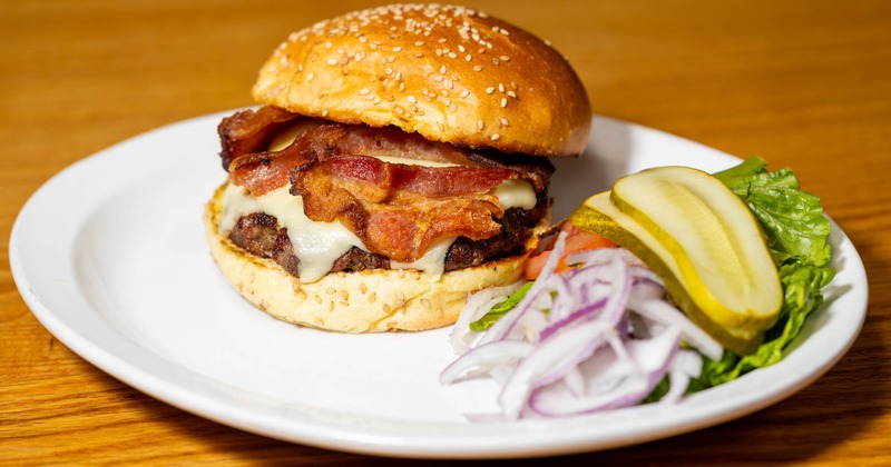 Bacon cheeseburger