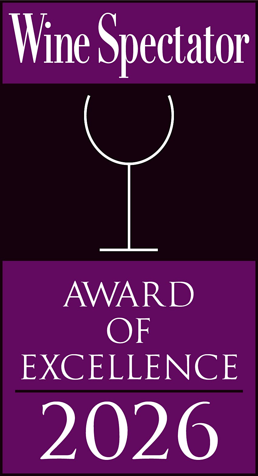 Wine Spectator 2026 Award of Excellence